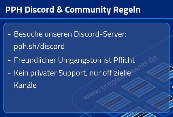 Wo finde ich euren Discord Server? | Prepaid-Hoster FAQ