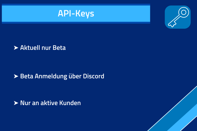 Wie erhalte ich einen API Key? Kurzbeschreibung