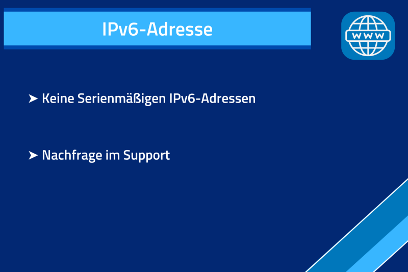 Wo finde ich meine IPv6-Adresse? Kurzbeschreibung