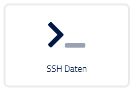 VCP: SSH Daten ändern VCP: SSH Daten ändern