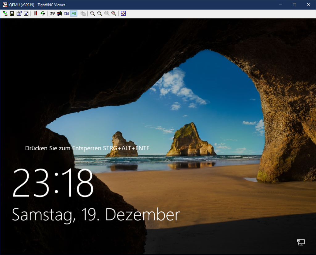 TightVNC Viewer: Windows TightVNC Viewer: Windows
