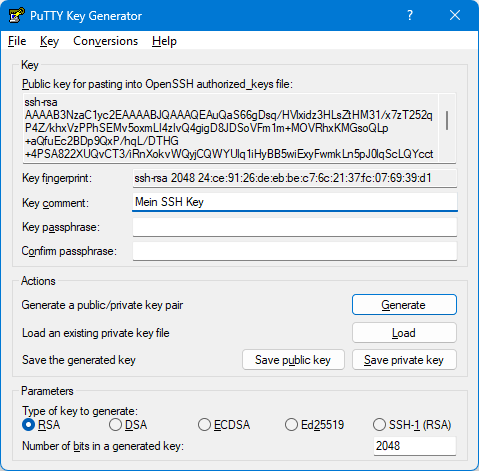 Putty Key Generator Putty Key Generator